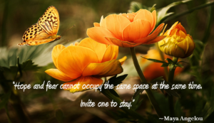 Divorce Quote about Fear by Maya Angelou