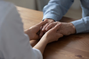 Comforting each other as we struggle with the ambiguous loss of the life we once loved.